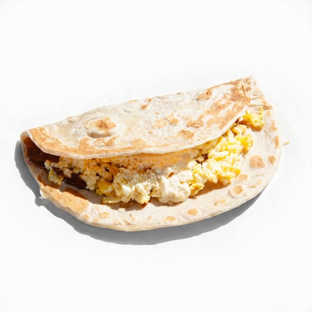 Baleadas Con Chicharrón.