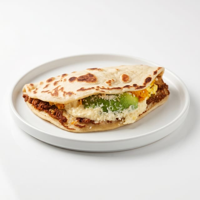 Baleadas Con Pollo.
